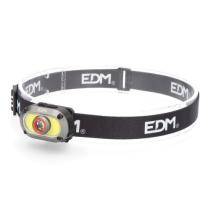 ELEKT 36122 - LINTERNA FRONTAL DE ALUMINIO RECARGABLE 7W 500LM 2 LEDS 235M