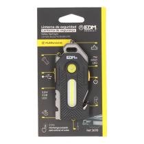 ELECK 36119 - LINTERNA DE SEGURIDAD 6 EN 1 7W + 2,5W 400LM 2 LEDS 300MAH E