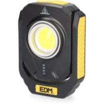 ELECK 36442 - LINTERNA CON 1 LED 10W 900LM COMPACT RECARGABLE. BASE MAGNET
